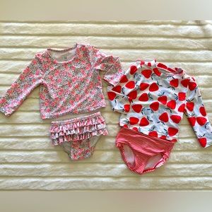 Swimsuit bundle 12-18 months baby gap & just one you